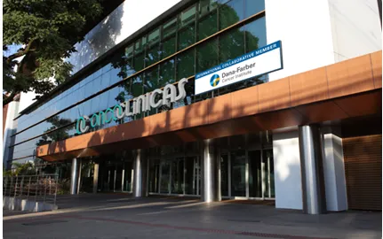 Fachada do Hospital Câncer Center de Belo Horizonte