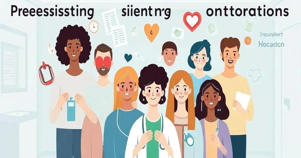 Direitos dos pacientes com doenças preexistentes Direitos dos pacientes com doenças preexistentes